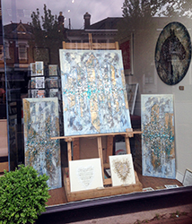 Ruth Sadler large triptych window